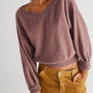 FREE PEOPLE Love Like This Cashmere Pullover